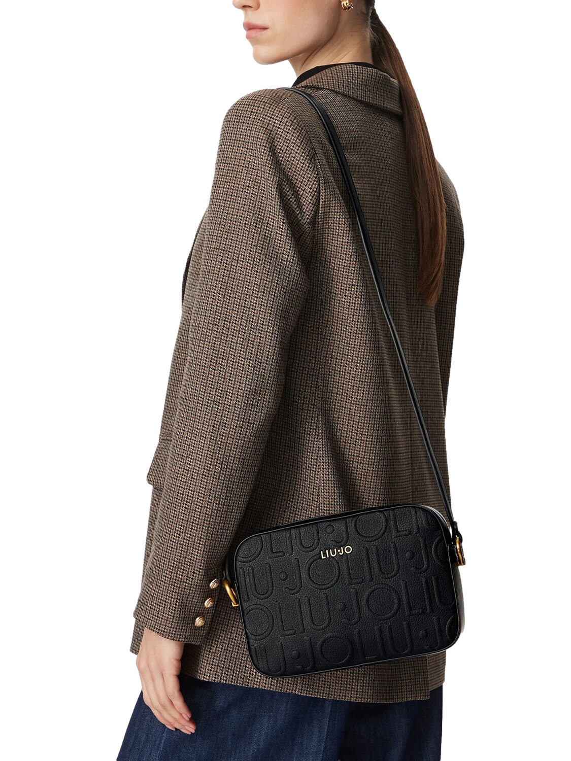 Liu Jo Borsa Tracolla Nero Donna