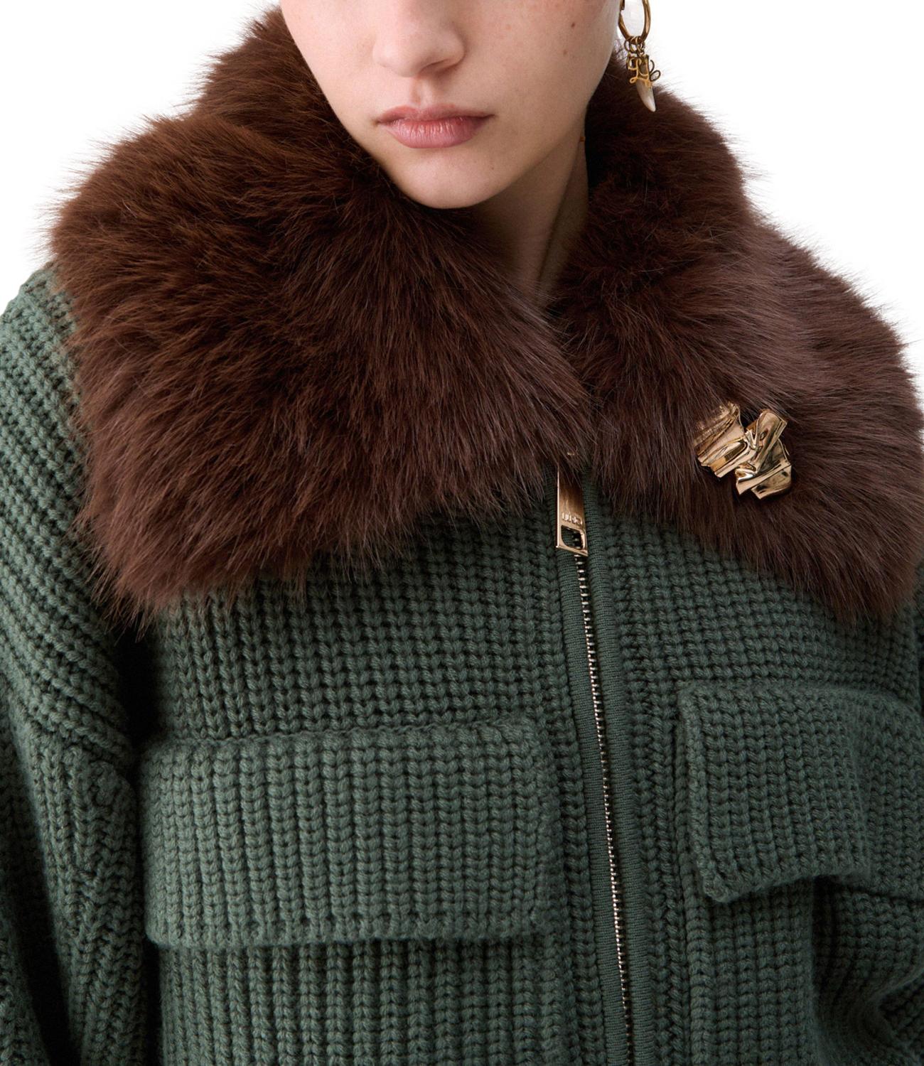 Liu Jo Bomber Dark Green Donna