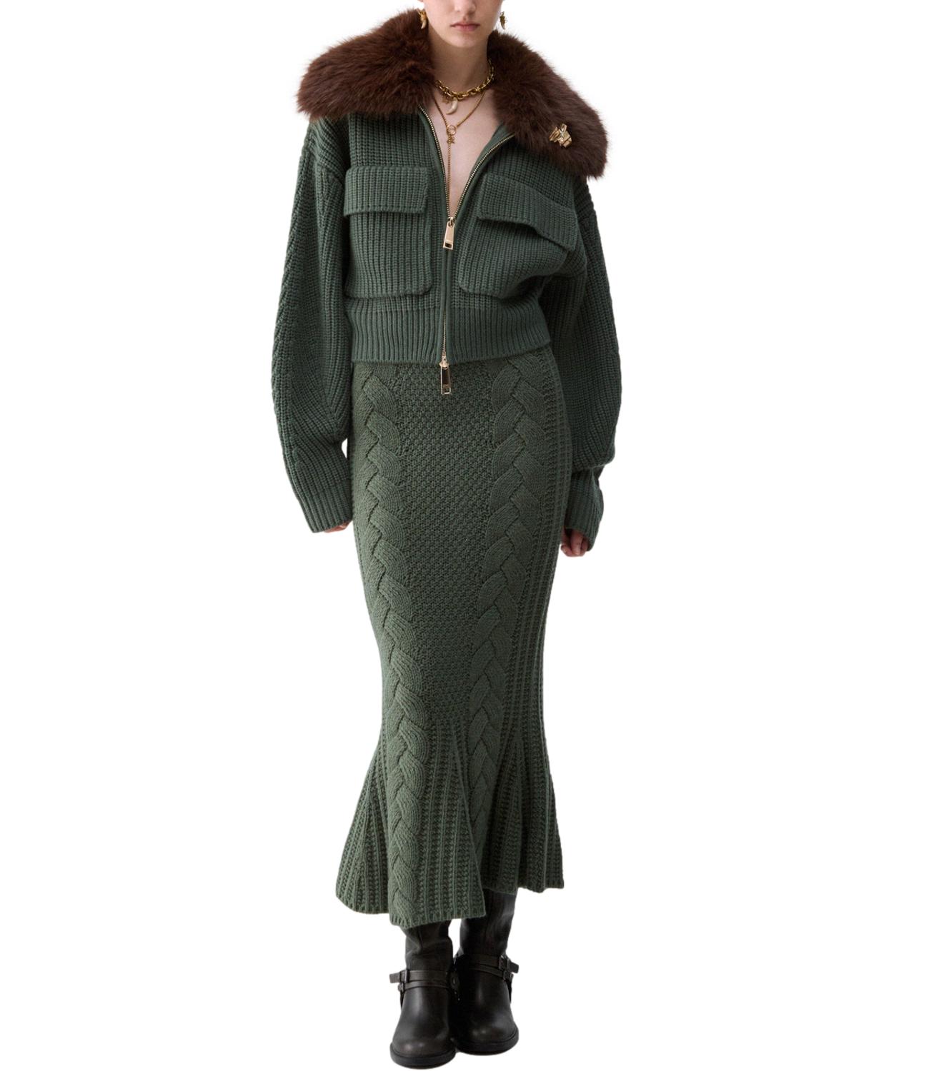 Liu Jo Bomber Dark Green Donna