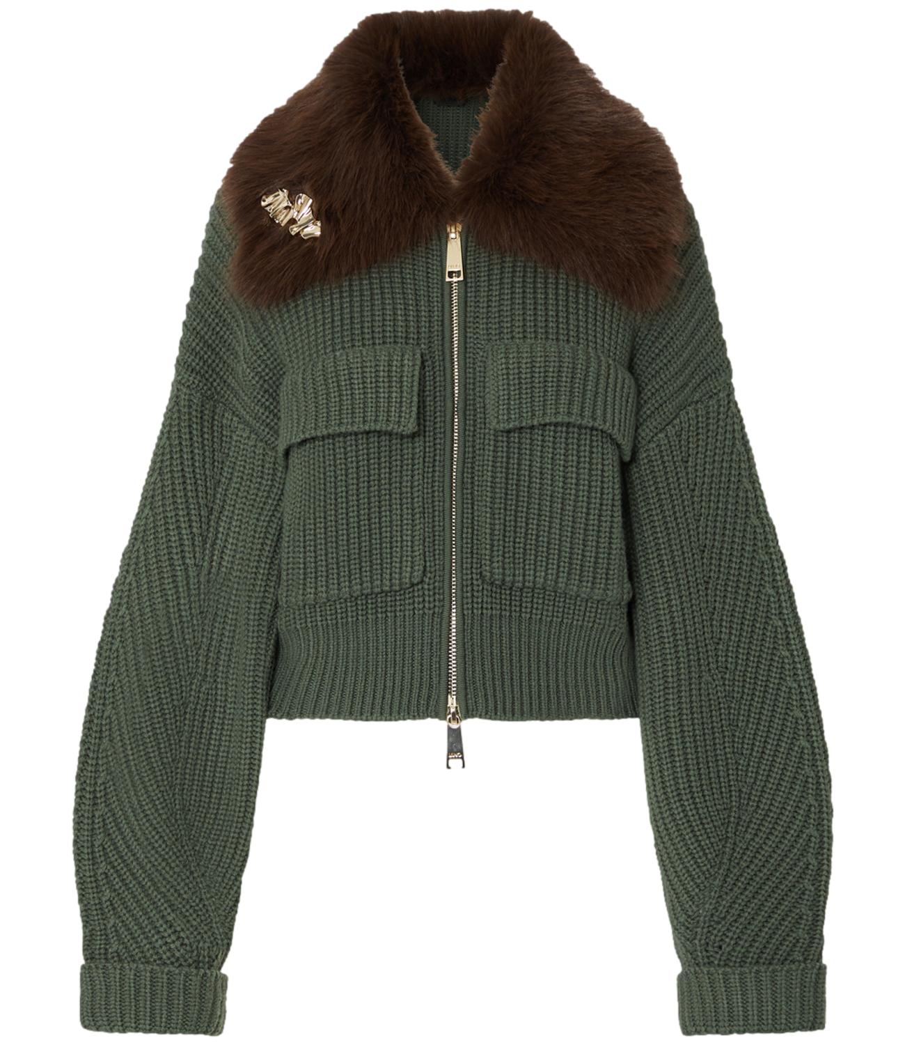 Liu Jo Bomber Dark Green Donna