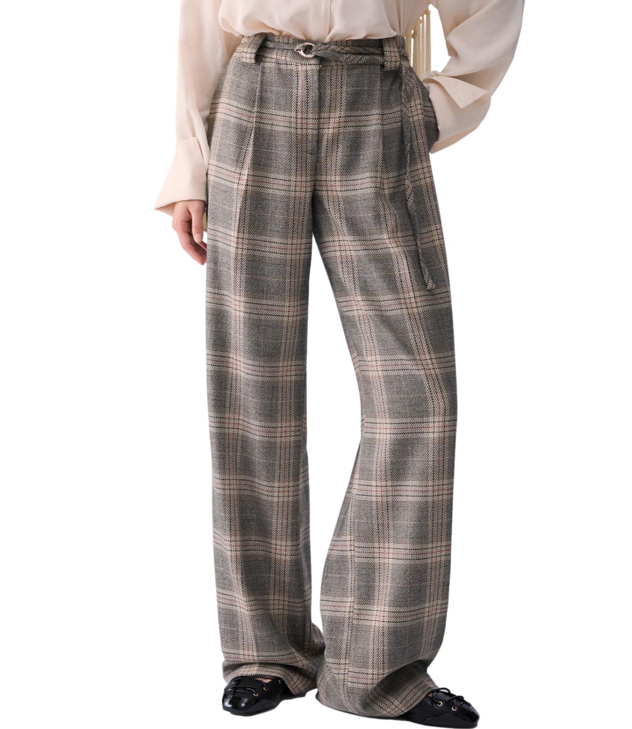 Liu Jo Pantalone Sandy Big Check Donna