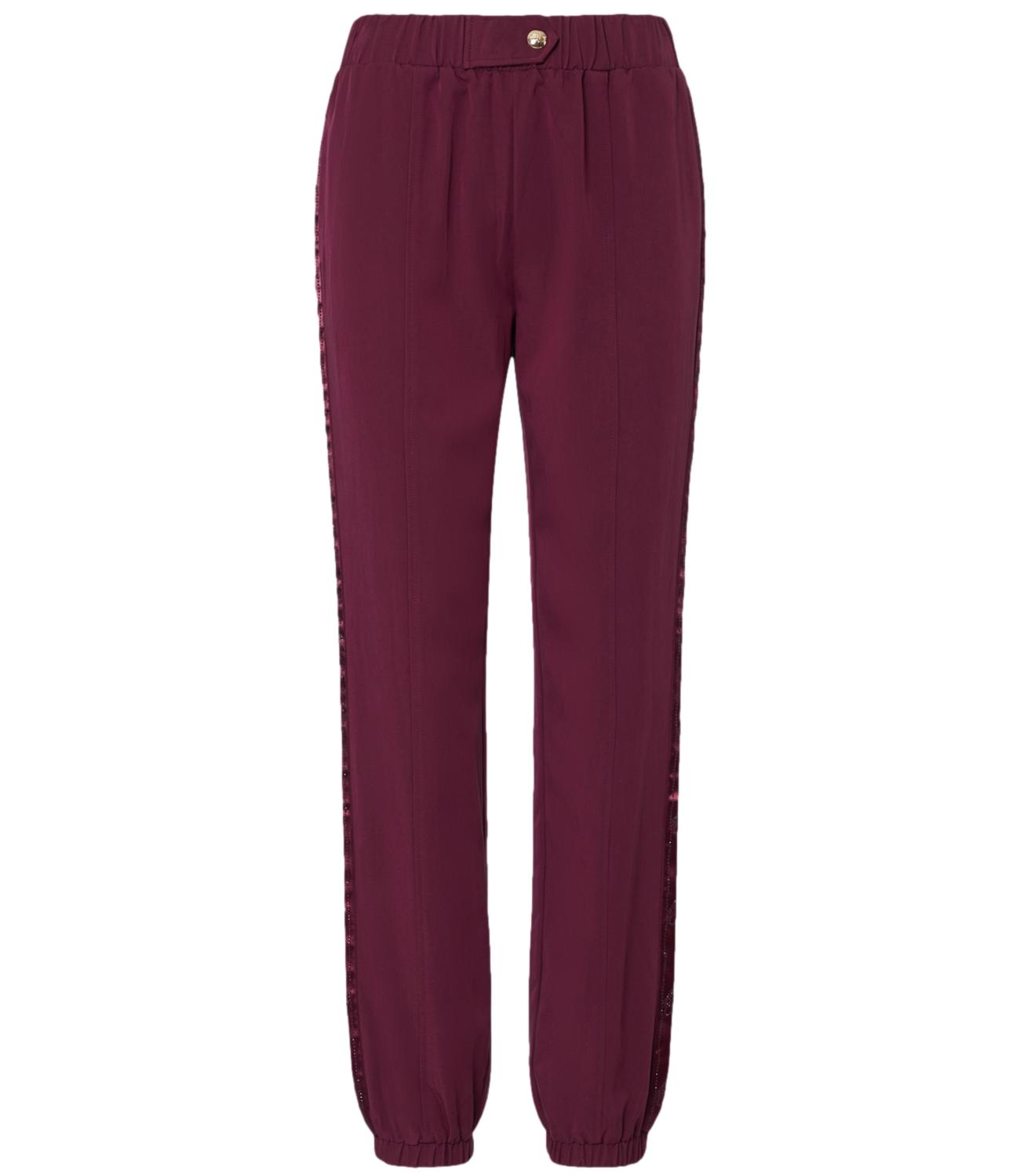 Liu Jo Pantalone Jogger Melanzana Donna