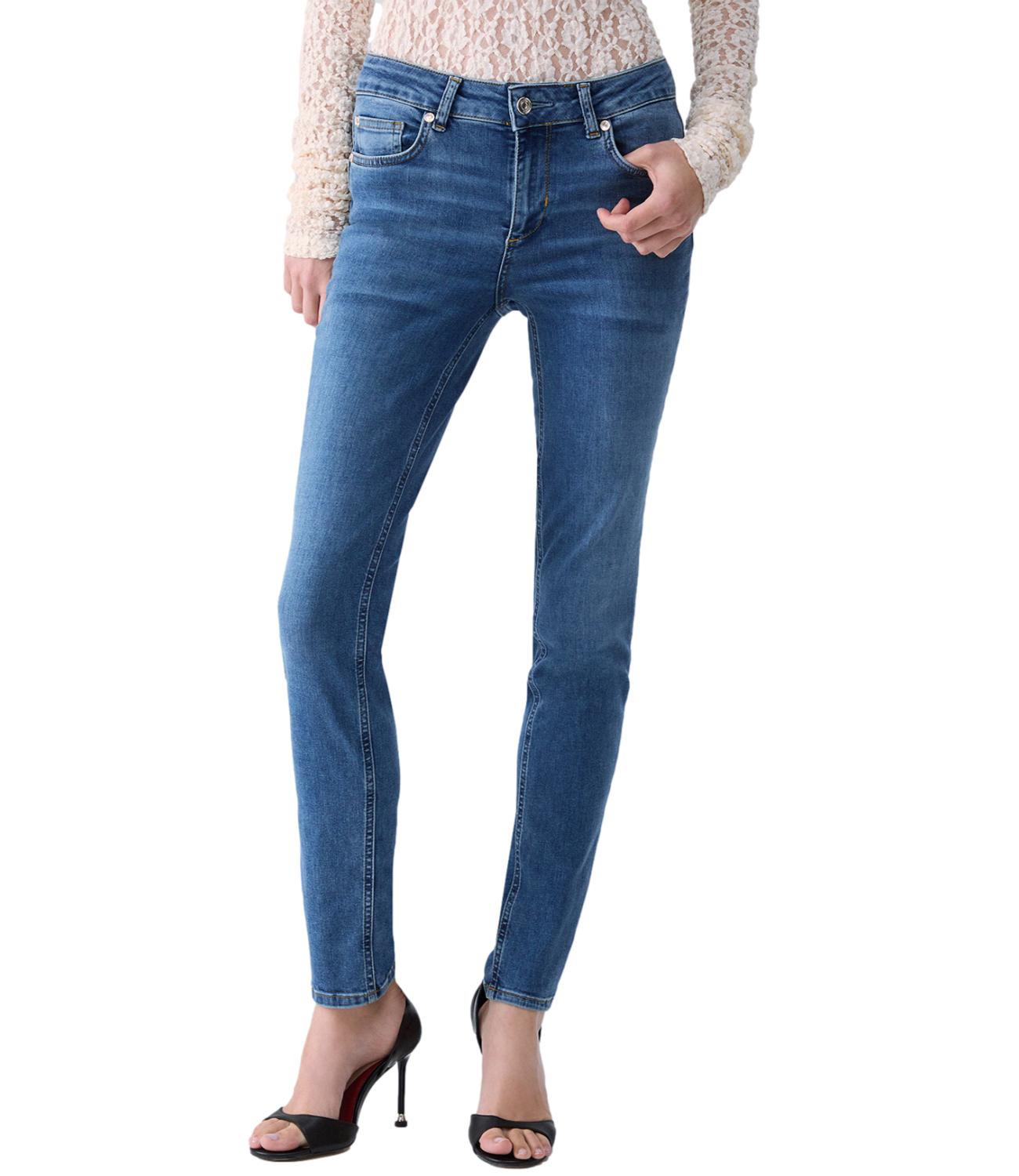 Liu Jo Pantalone Denim Blue Hope Wash Donna