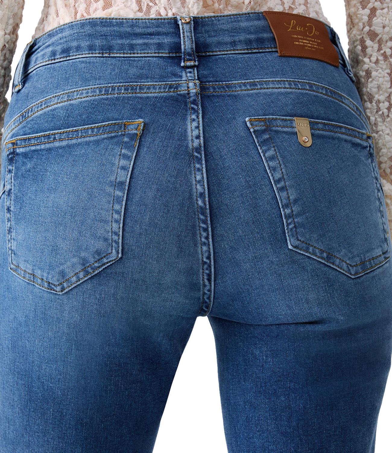 Liu Jo Pantalone Denim Blue Hope Wash Donna