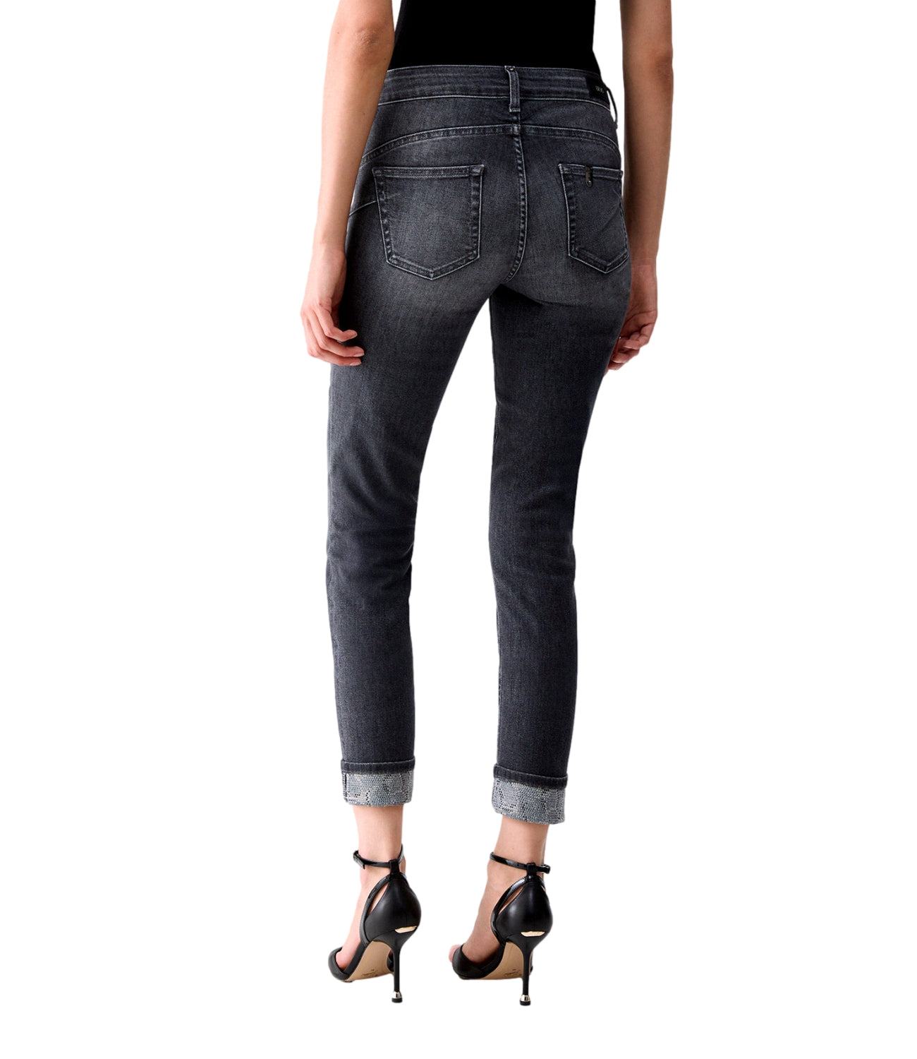 LIU JO jeans B.UP MONROE grigio donna