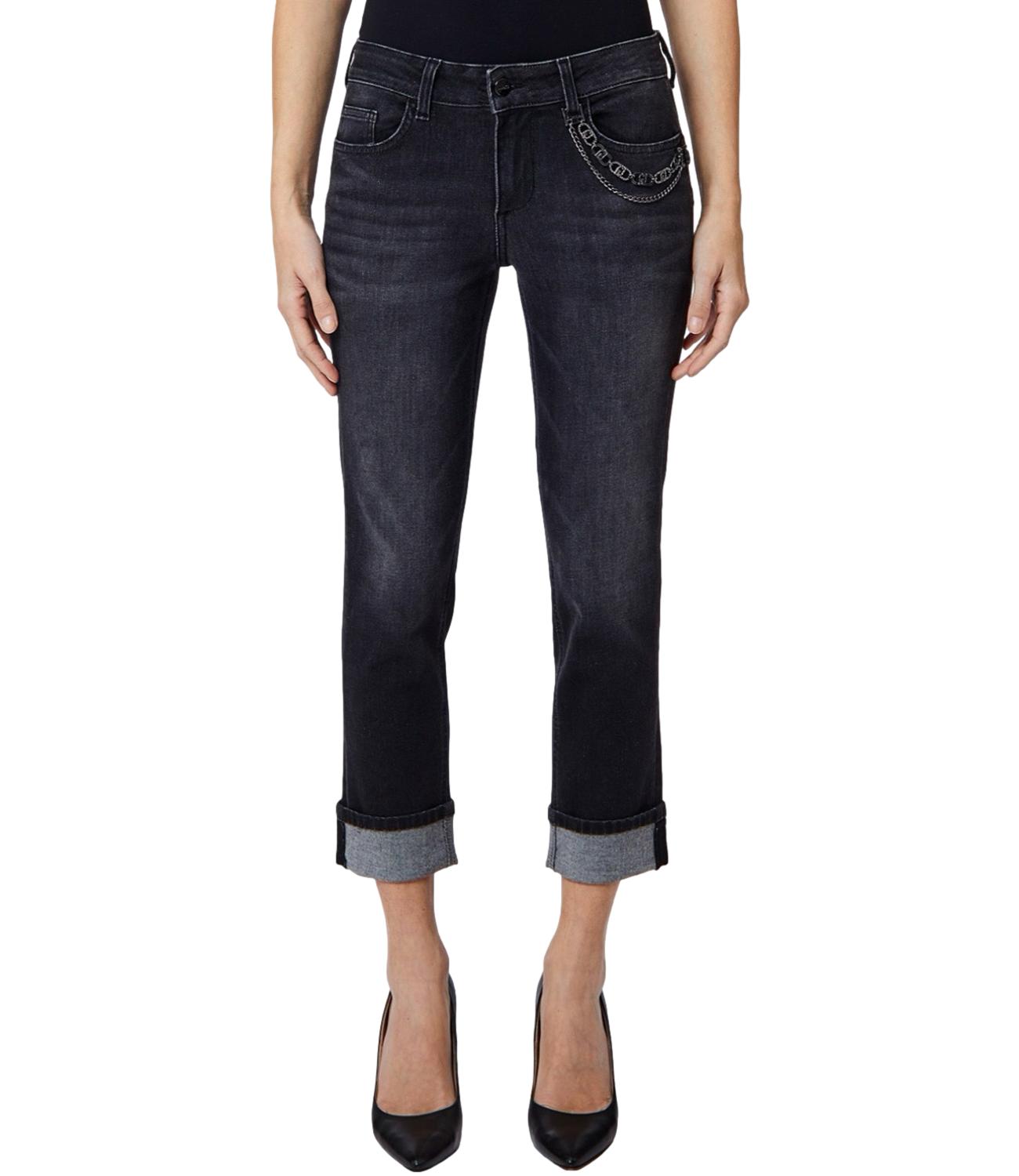 B.Up Monroe Reg.W. Den.Black Twist Wash