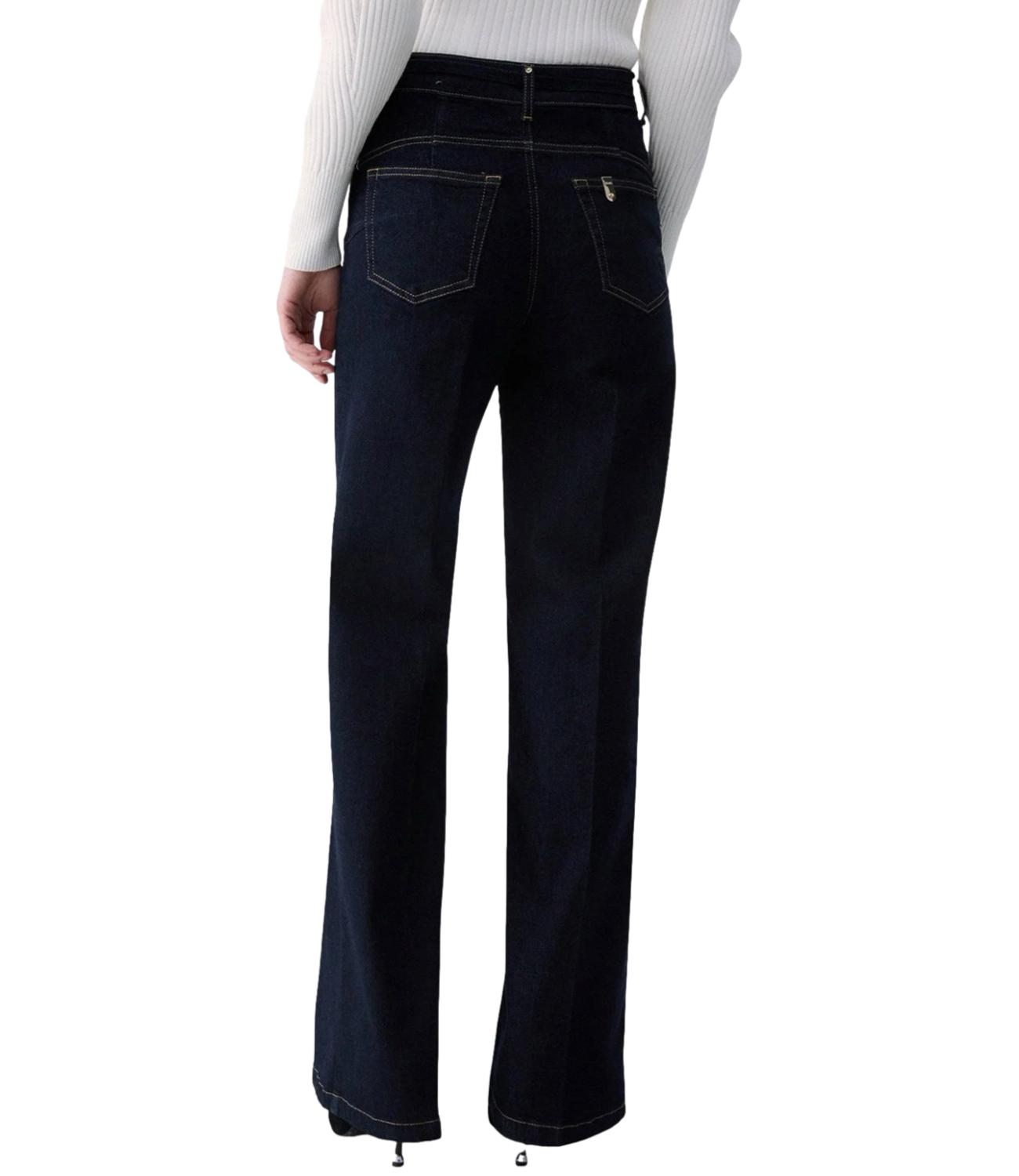 Liu Jo Pantalone Flare Denim Normal Wash Donna