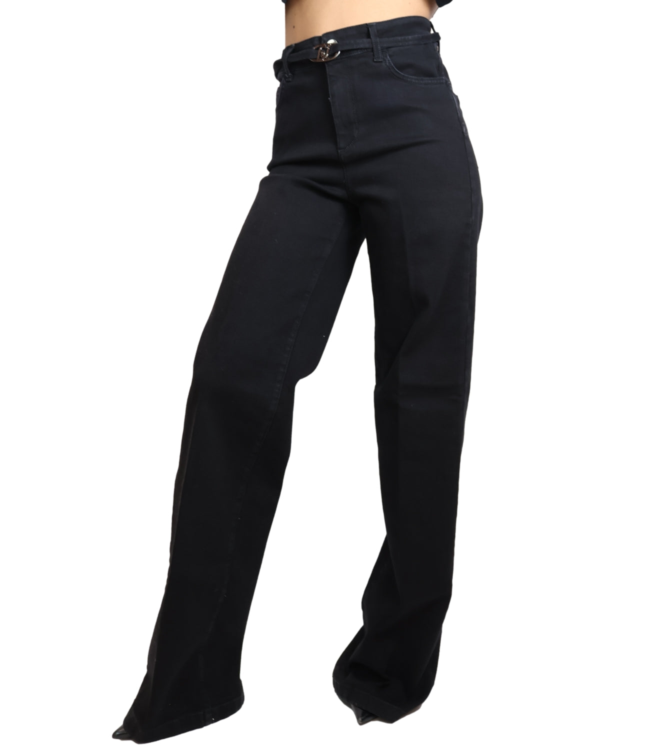 Liu Jo B.Up Good Flare H.W. Black Sunrise Donna