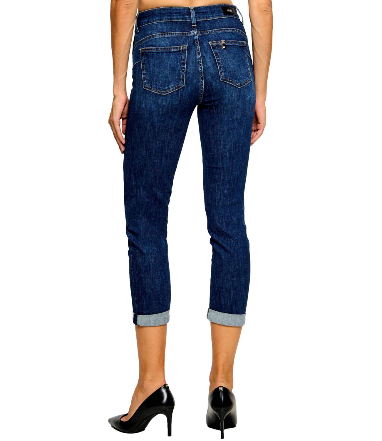 Liu Jo Pantalone Denim Blue Jolie Wash Donna