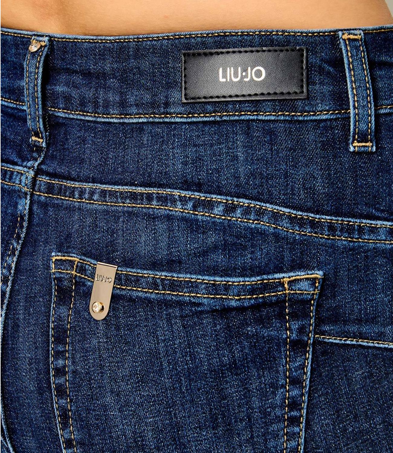 Liu Jo Pantalone Denim Blue Jolie Wash Donna