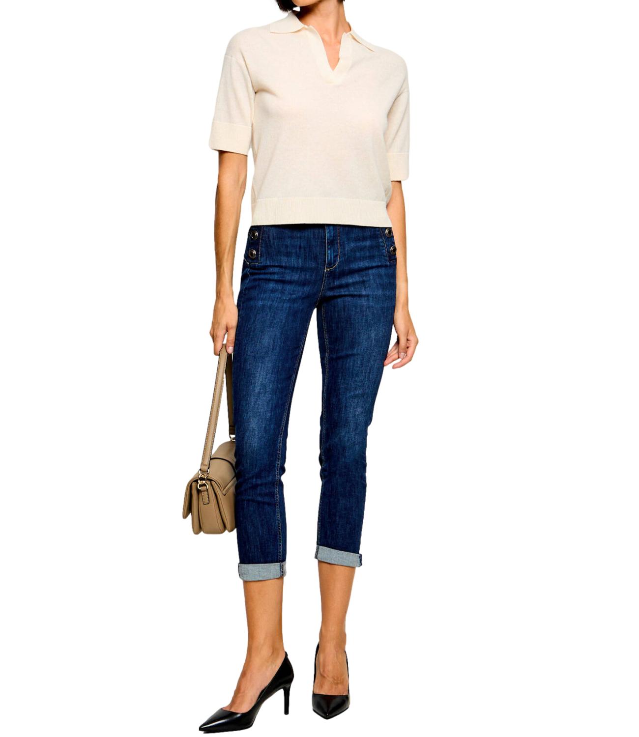 Liu Jo Pantalone Denim Blue Jolie Wash Donna
