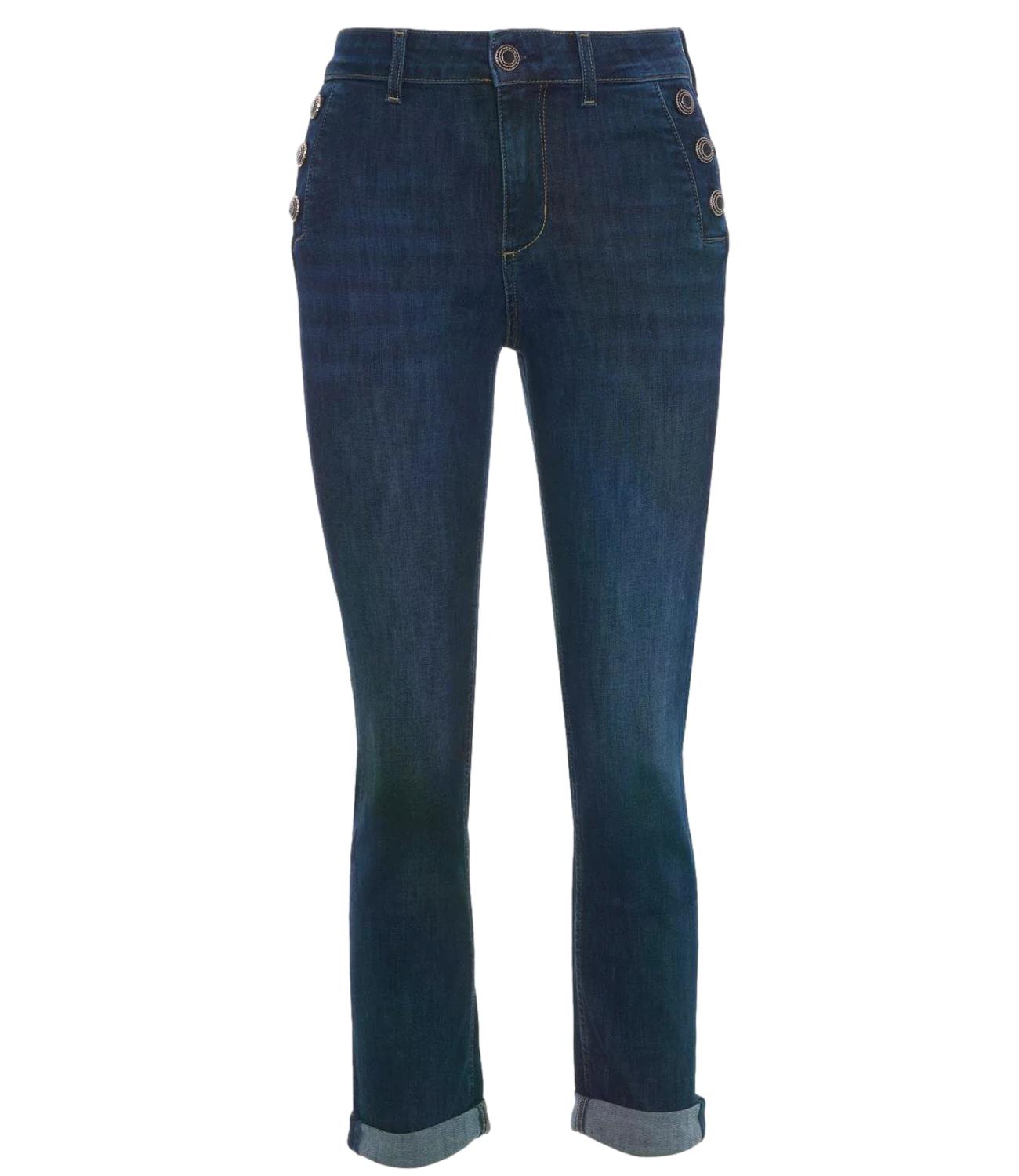 Liu Jo Pantalone Denim Blue Jolie Wash Donna