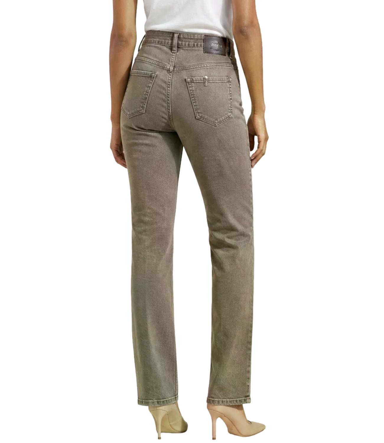 Liu Jo Pantalone Straight Glam H.W. Zenzero Donna