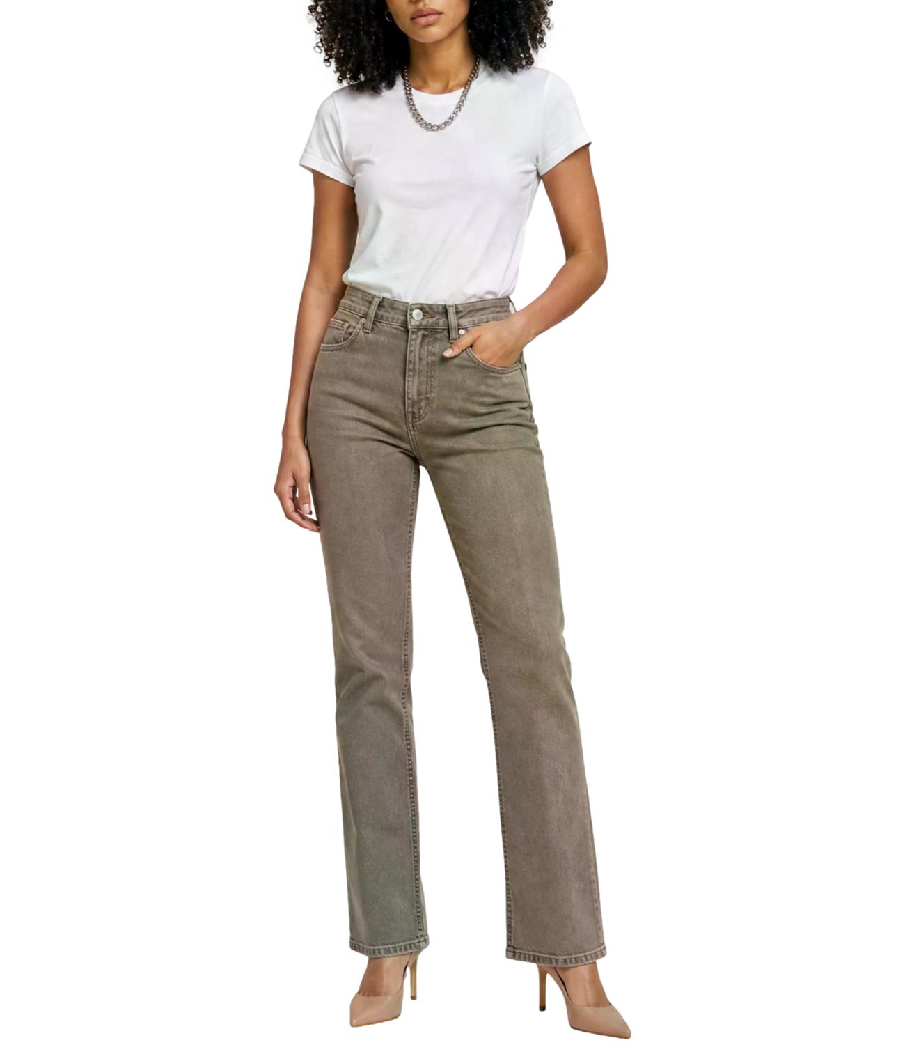 Liu Jo Pantalone Straight Glam H.W. Zenzero Donna