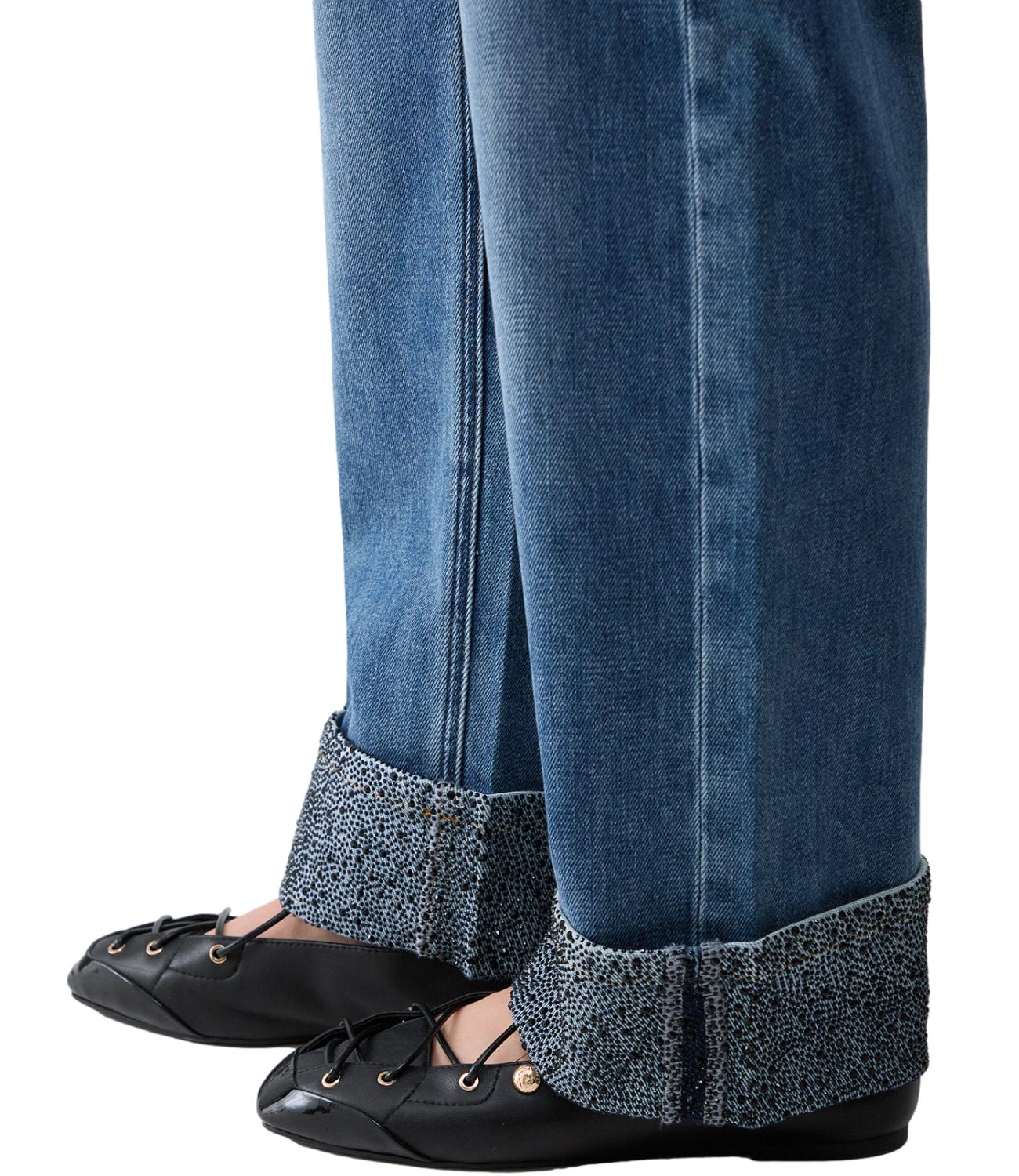 Liu Jo Jeans Den.Blue Lt.Flower Donna