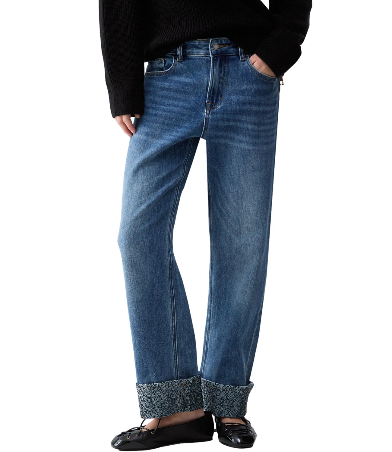 Liu Jo Jeans Den.Blue Lt.Flower Donna
