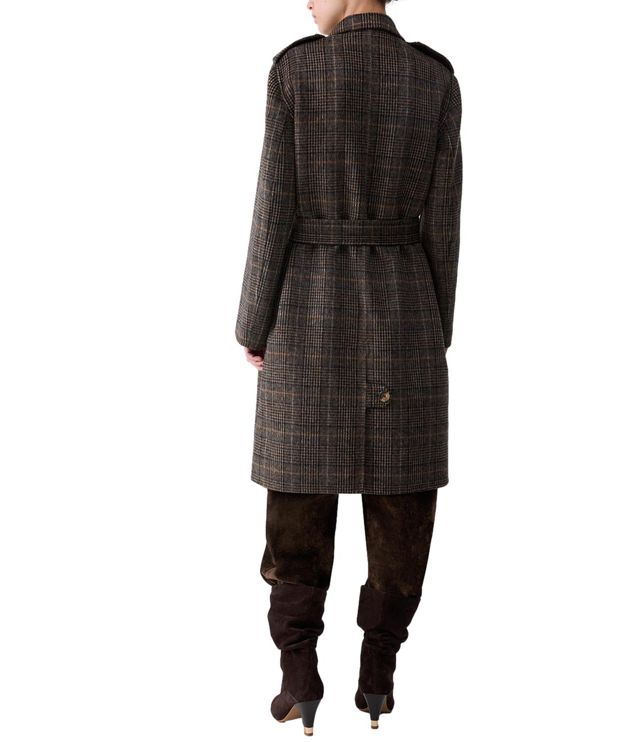 Liu Jo Cappotto Camel Check Donna