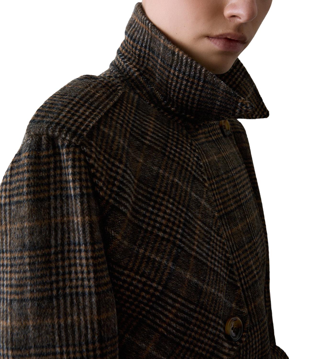 Liu Jo Cappotto Camel Check Donna