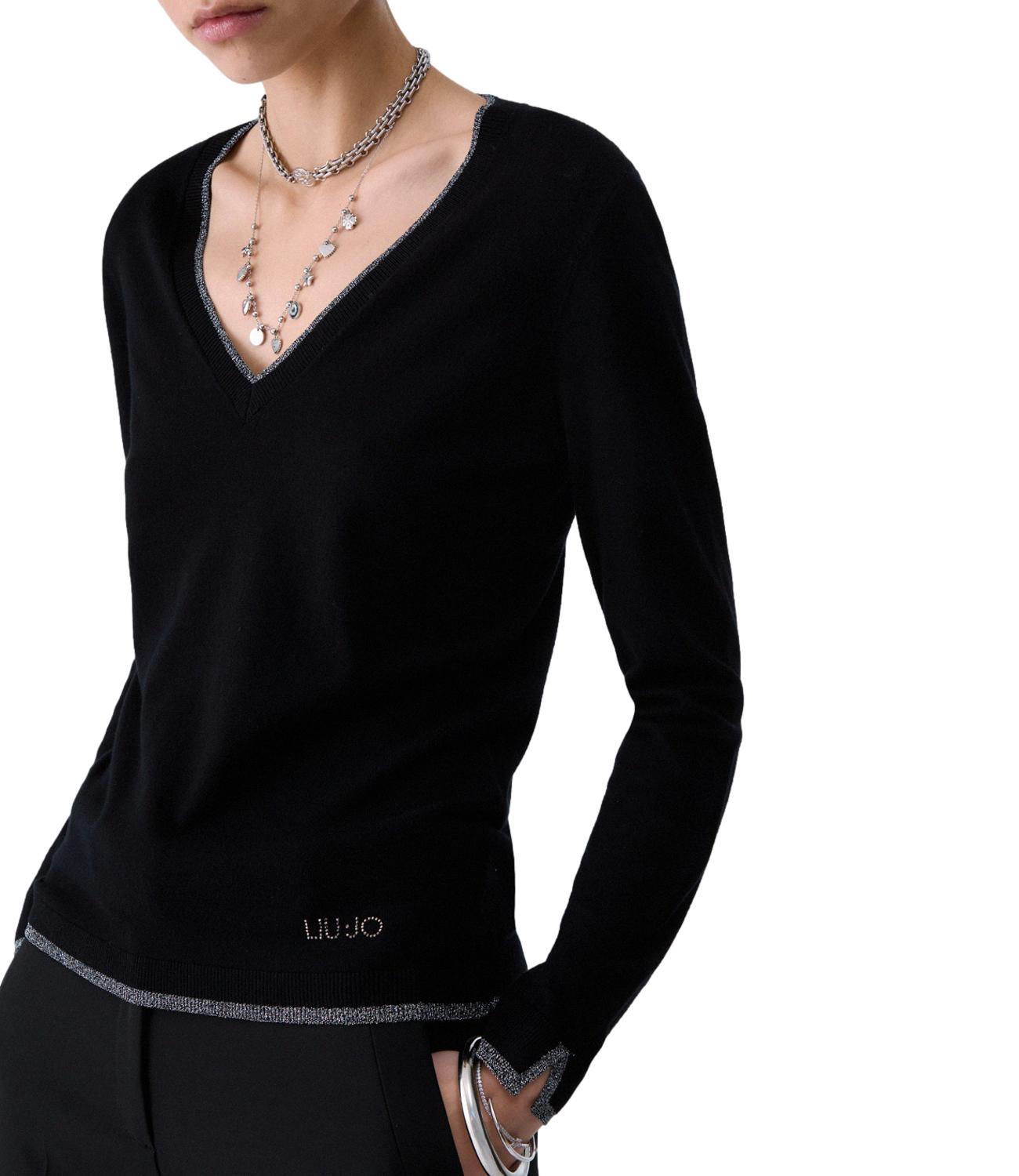 Liu Jo Maglia Nero Donna