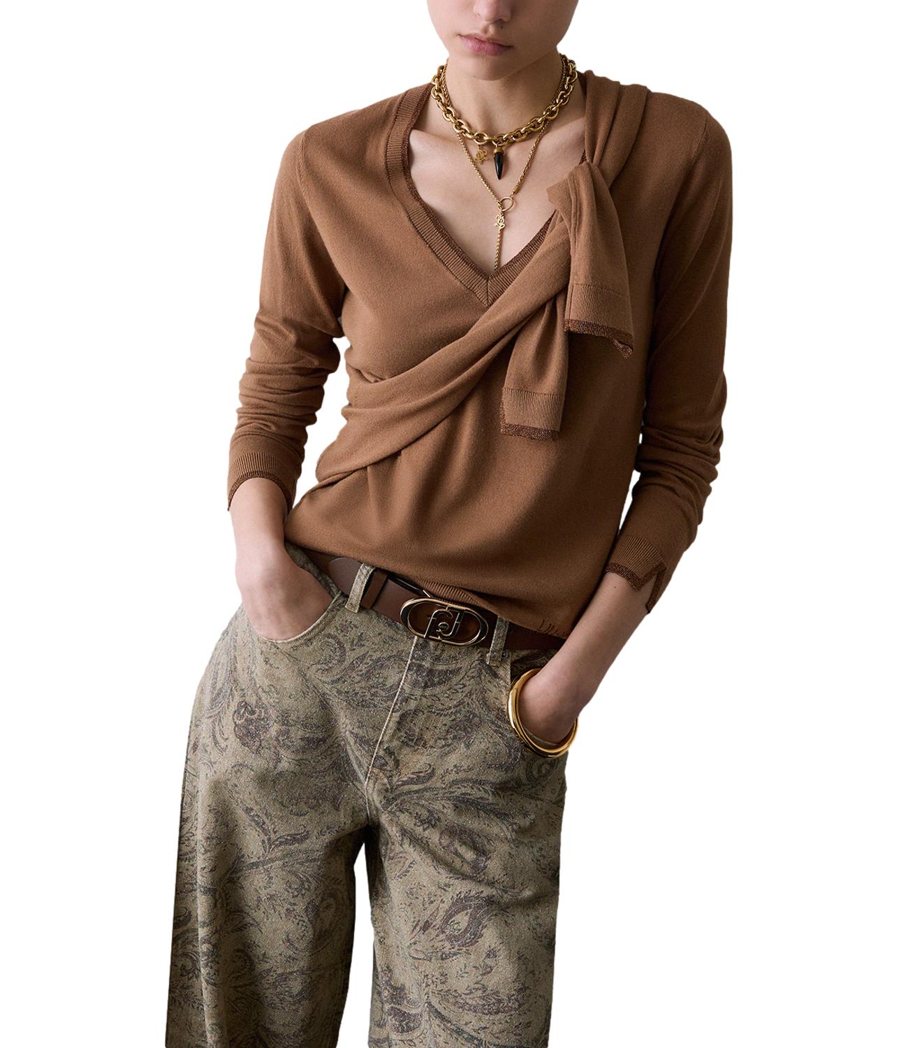 Liu Jo Maglia Cocoa Creme Donna