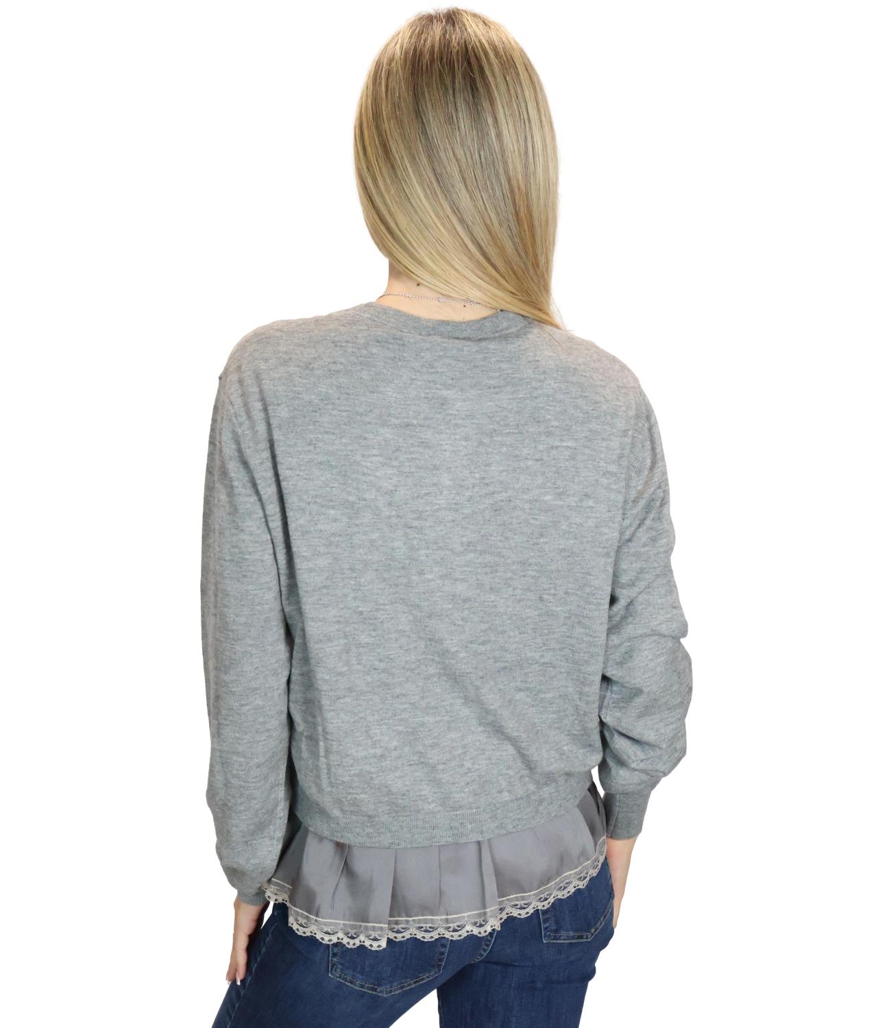 Liu Jo Maglia Grigia donna