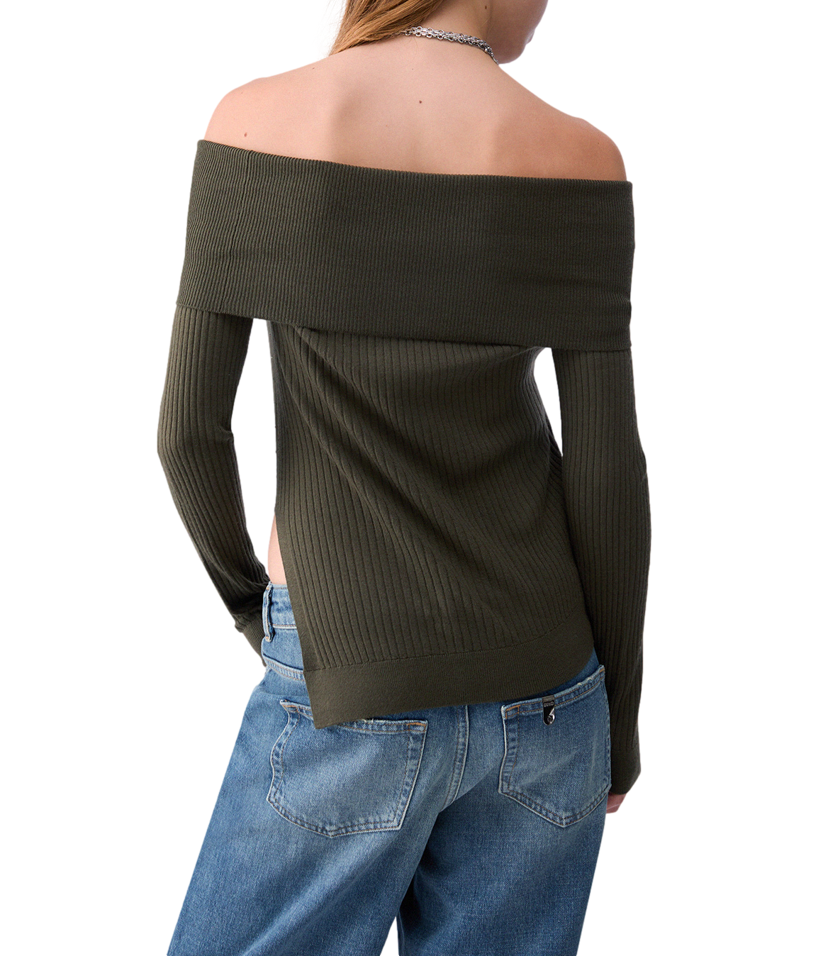 Liu Jo Maglia Schiffer Verde Alpino Donna