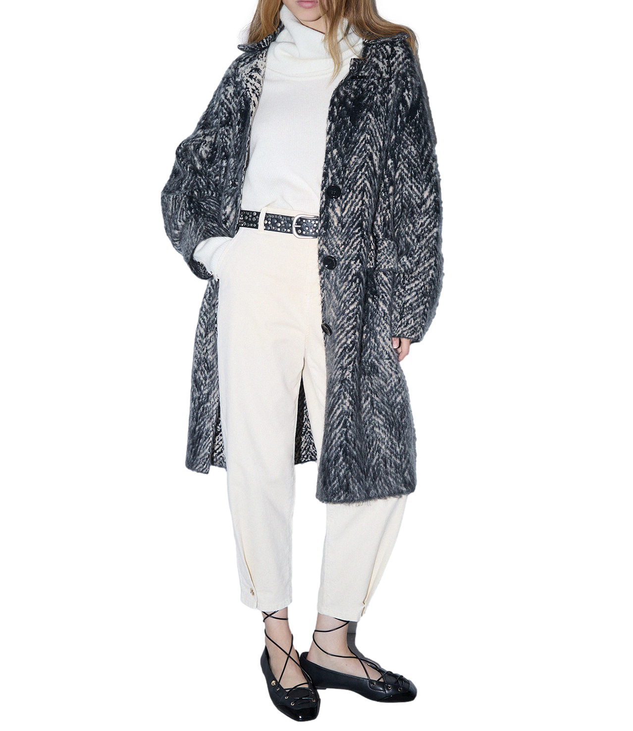 Cappotto Jacq Nat Fishbone