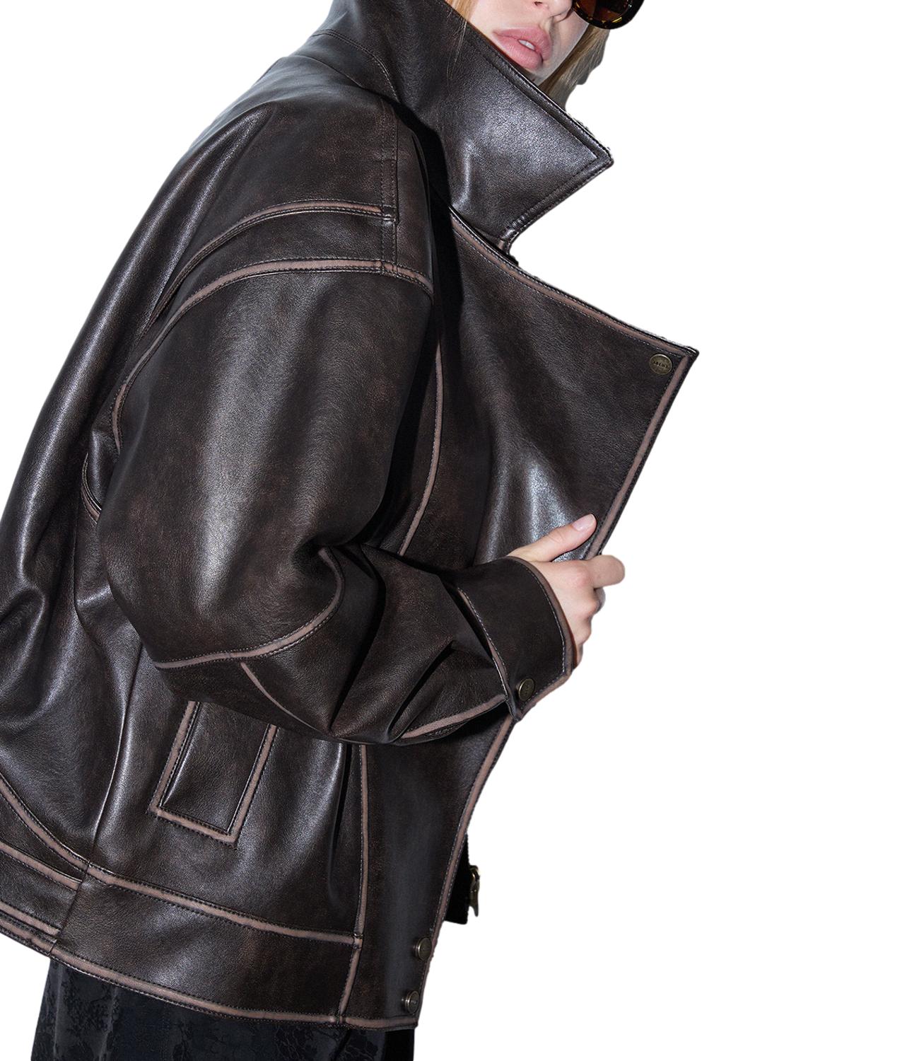 Liu Jo Bomber Deep Brown Donna