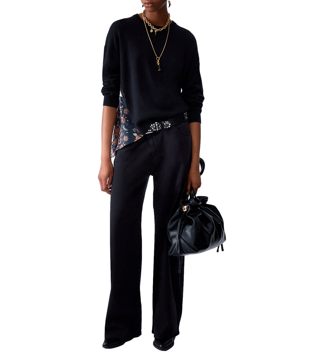LIU JO Maglia nera donna
