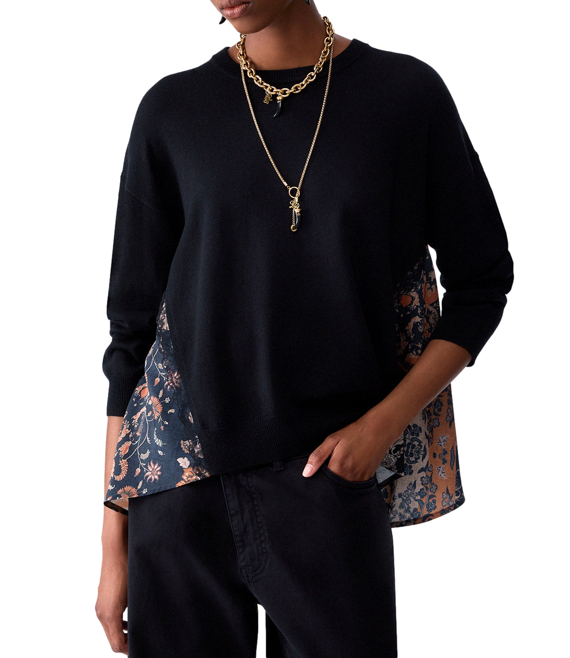 LIU JO Maglia nera donna