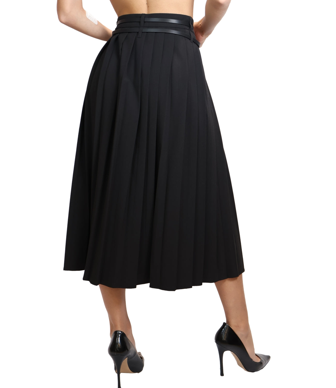 Liu Jo Gonna Longuette Nero Donna