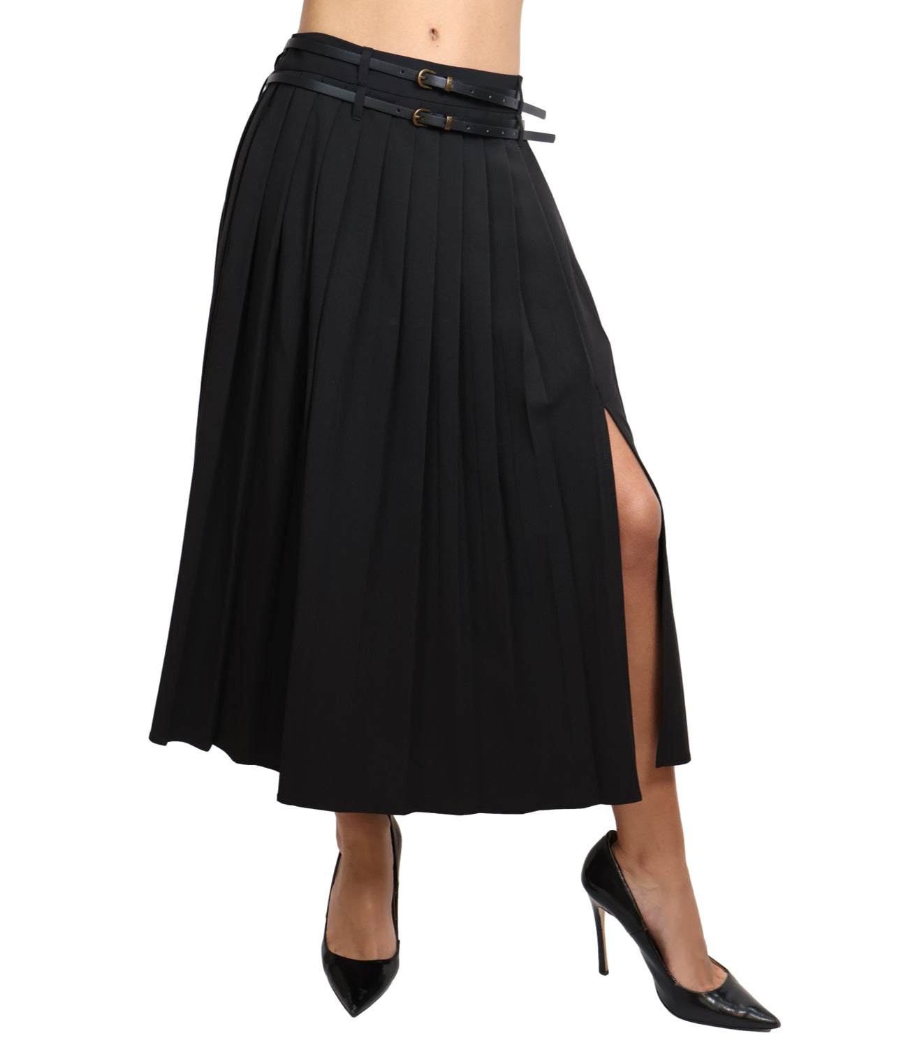 Liu Jo Gonna Longuette Nero Donna