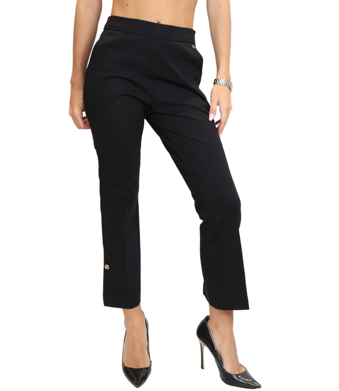 Liu Jo Pantalone Trombetta Nero Donna