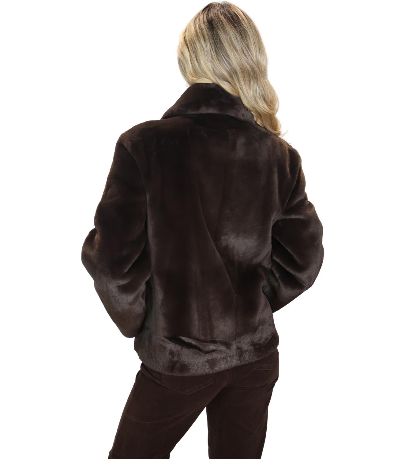 Liu Jo Giaccone Mole Fur Donna