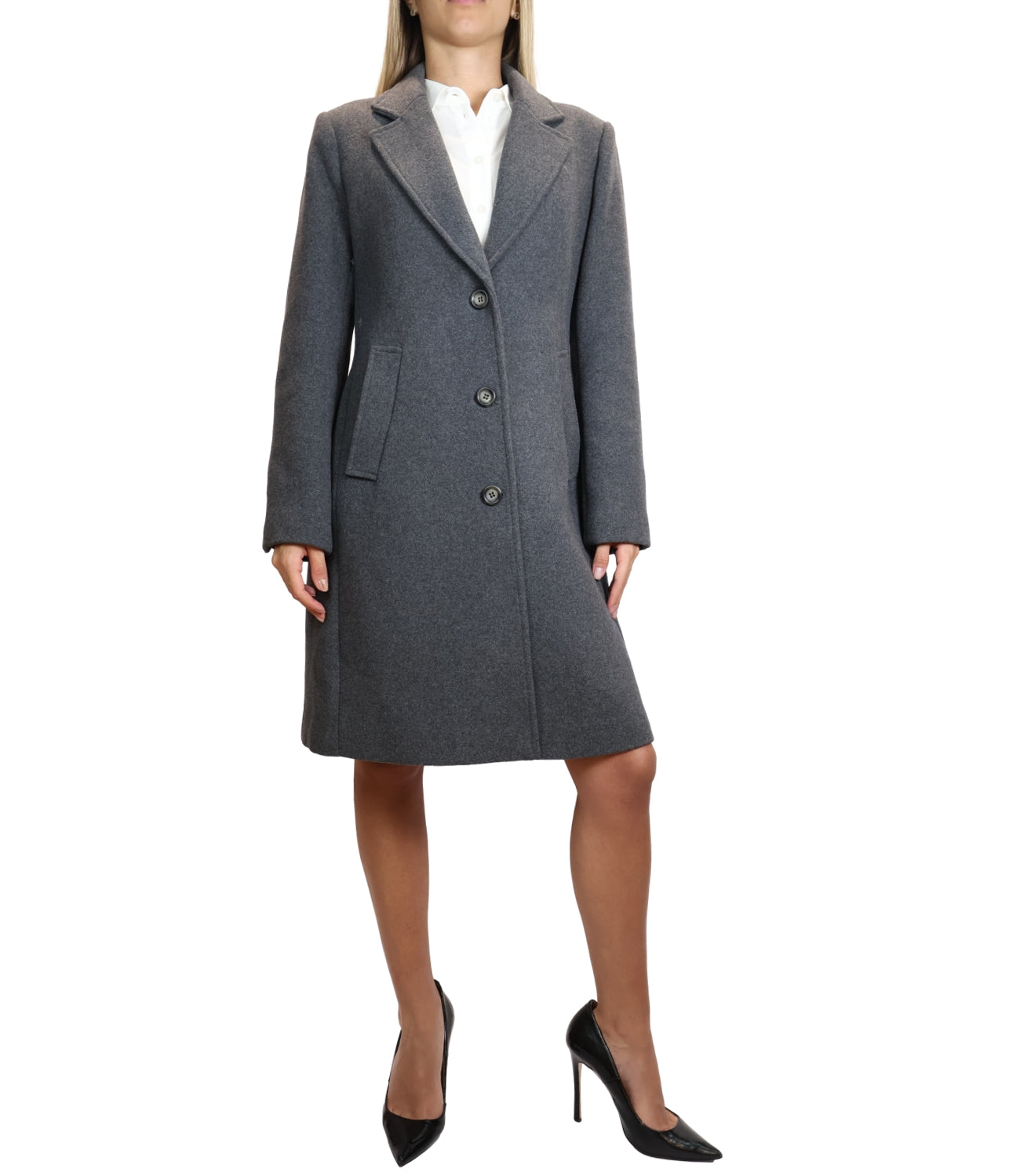 Liu Jo Cappotto Ash Grey Donna
