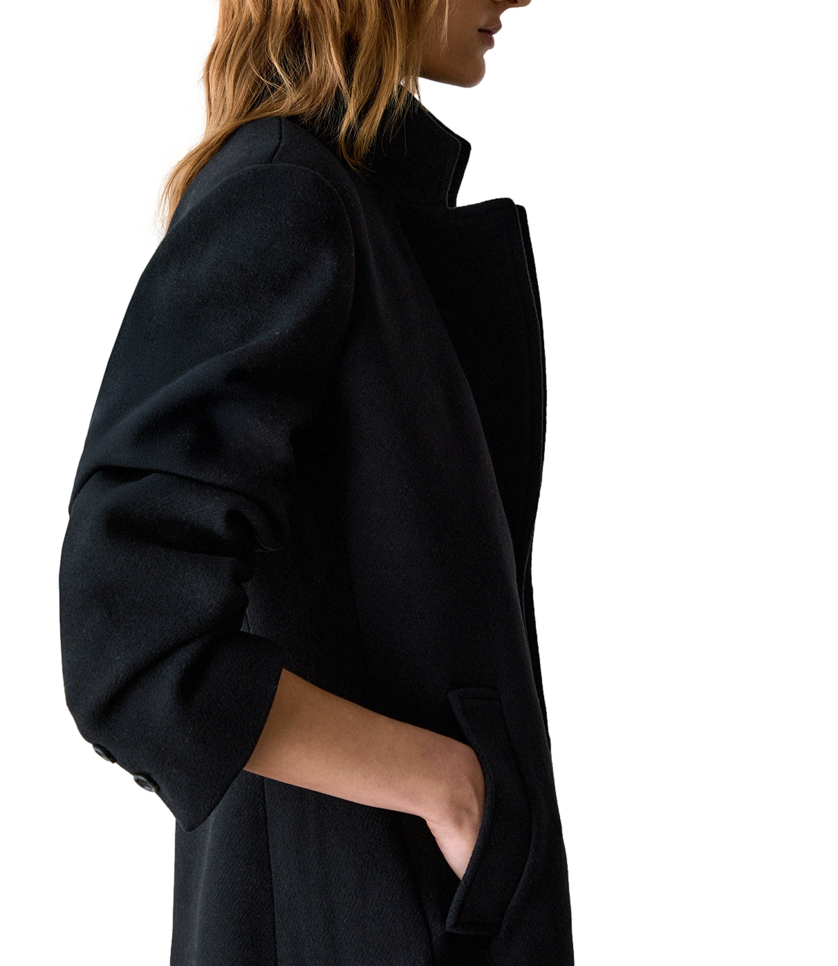 LIU JO cappotto nero donna