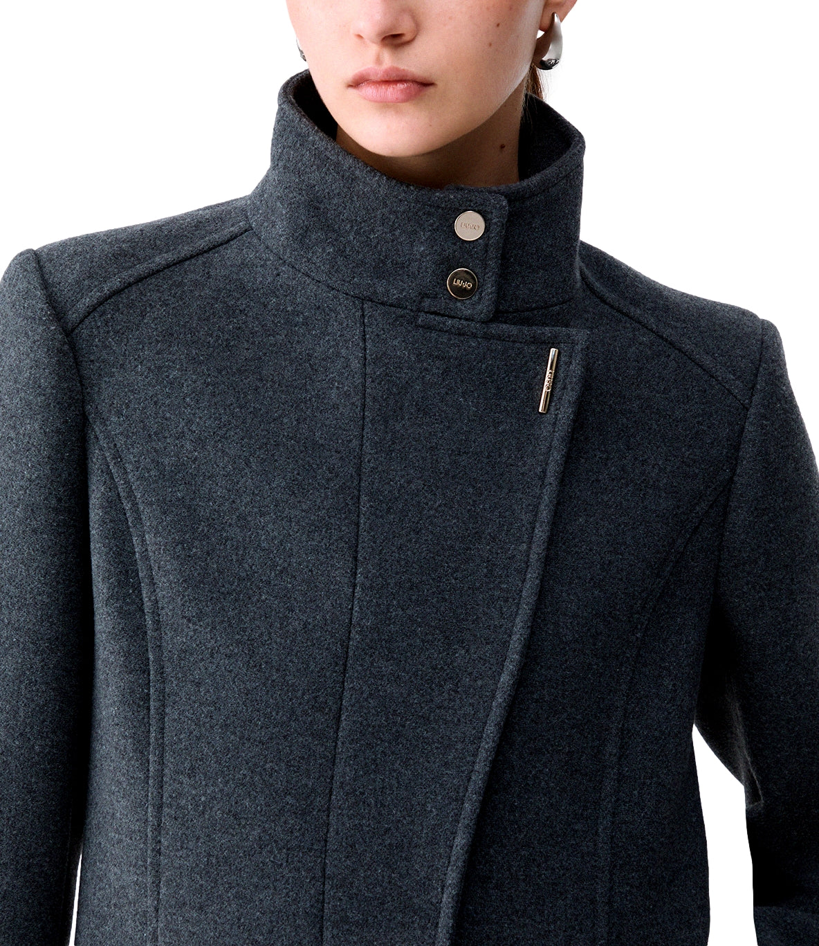 LIU JO CAPPOTTO TS.NAVETTA grigio donna