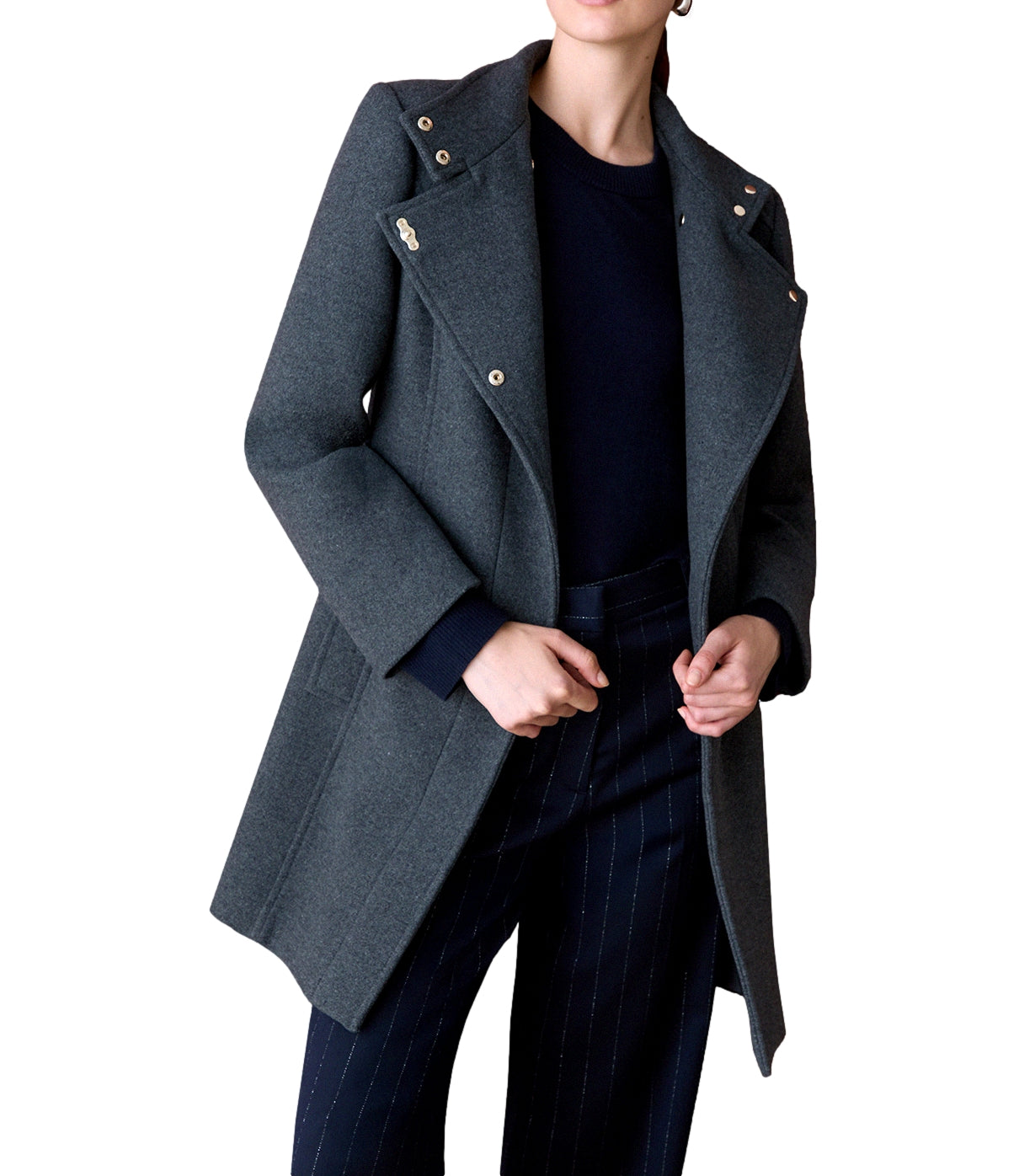 LIU JO CAPPOTTO TS.NAVETTA grigio donna