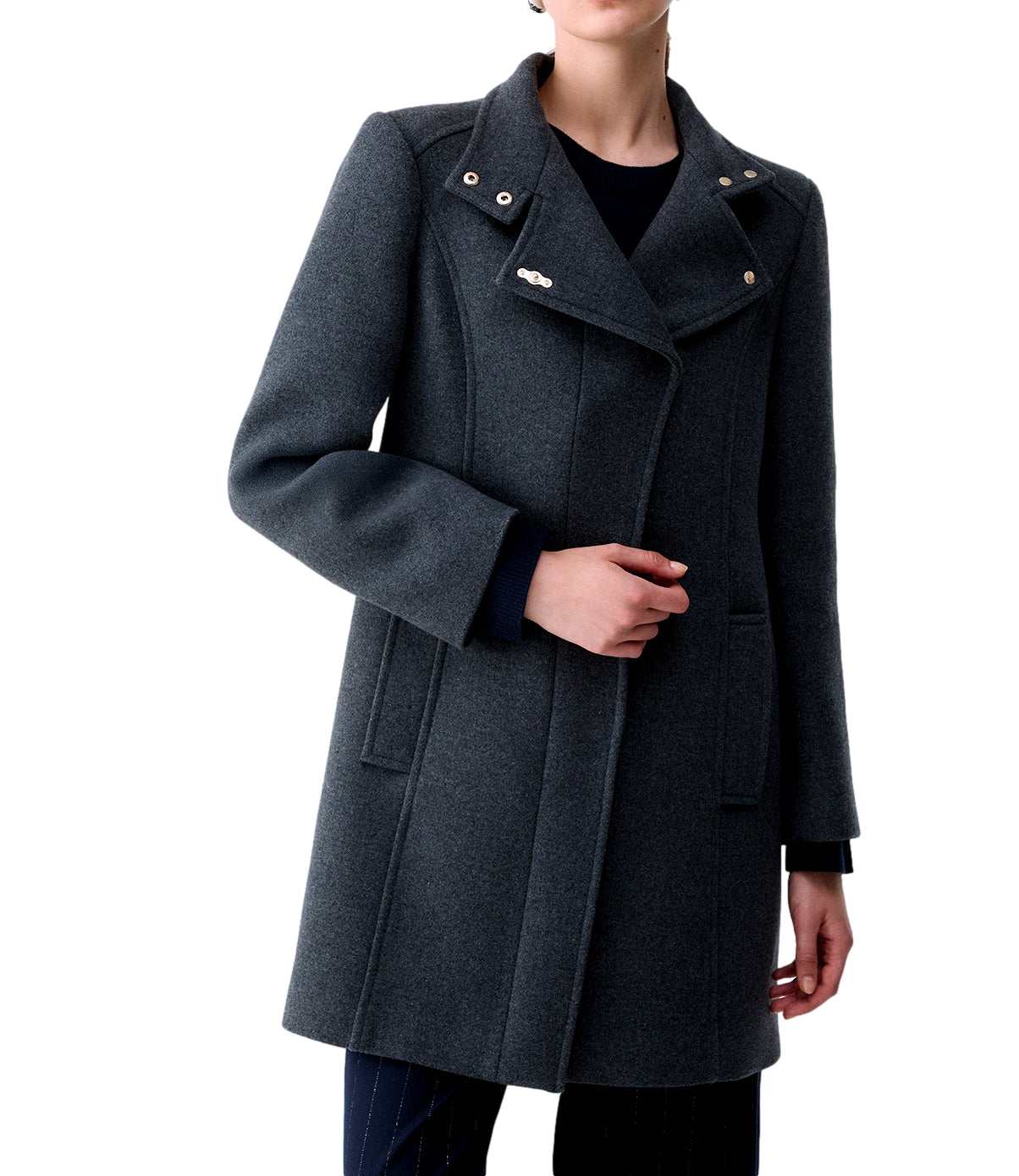 LIU JO CAPPOTTO TS.NAVETTA grigio donna