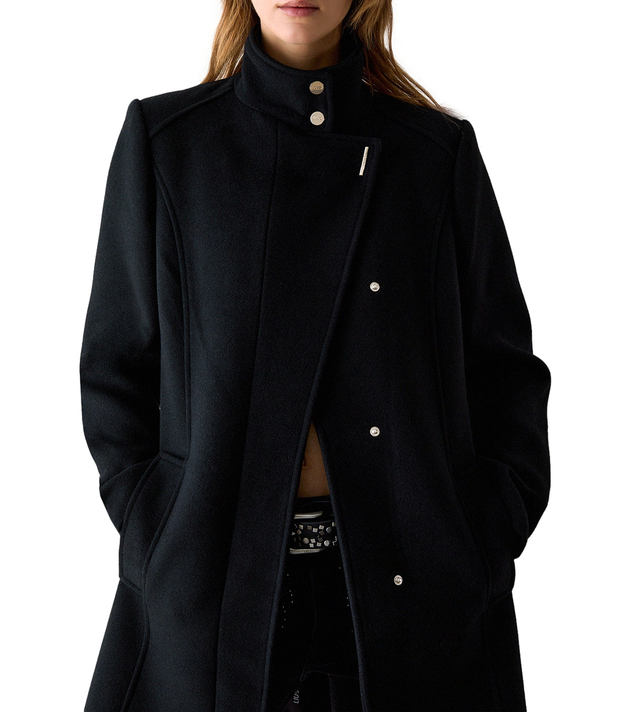LIU JO CAPPOTTO TS.NAVETTA nero donna