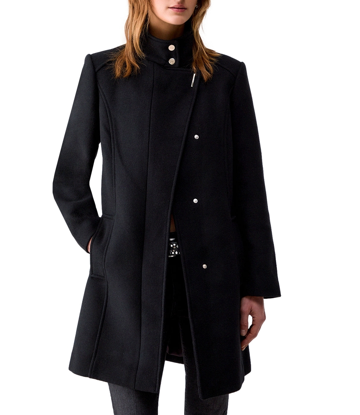 LIU JO CAPPOTTO TS.NAVETTA nero donna