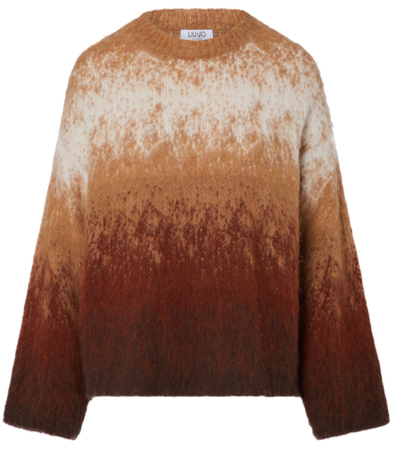 Liu Jo Maglia Camel Alpace Degrade Donna