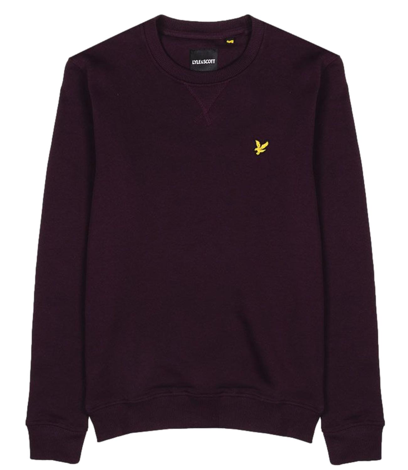 Felpa Lyle & Scott bordeaux burgundy