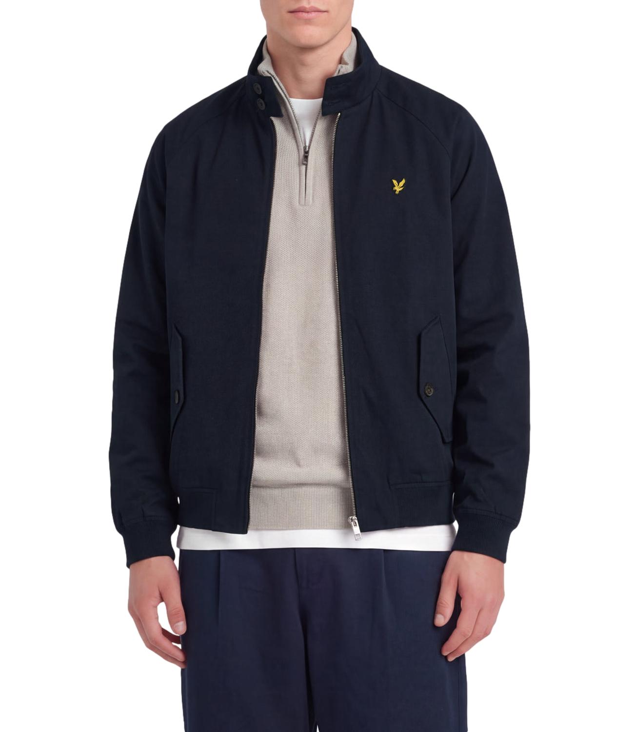 Giacca Softshell Harrington Jacket blu navy uomo