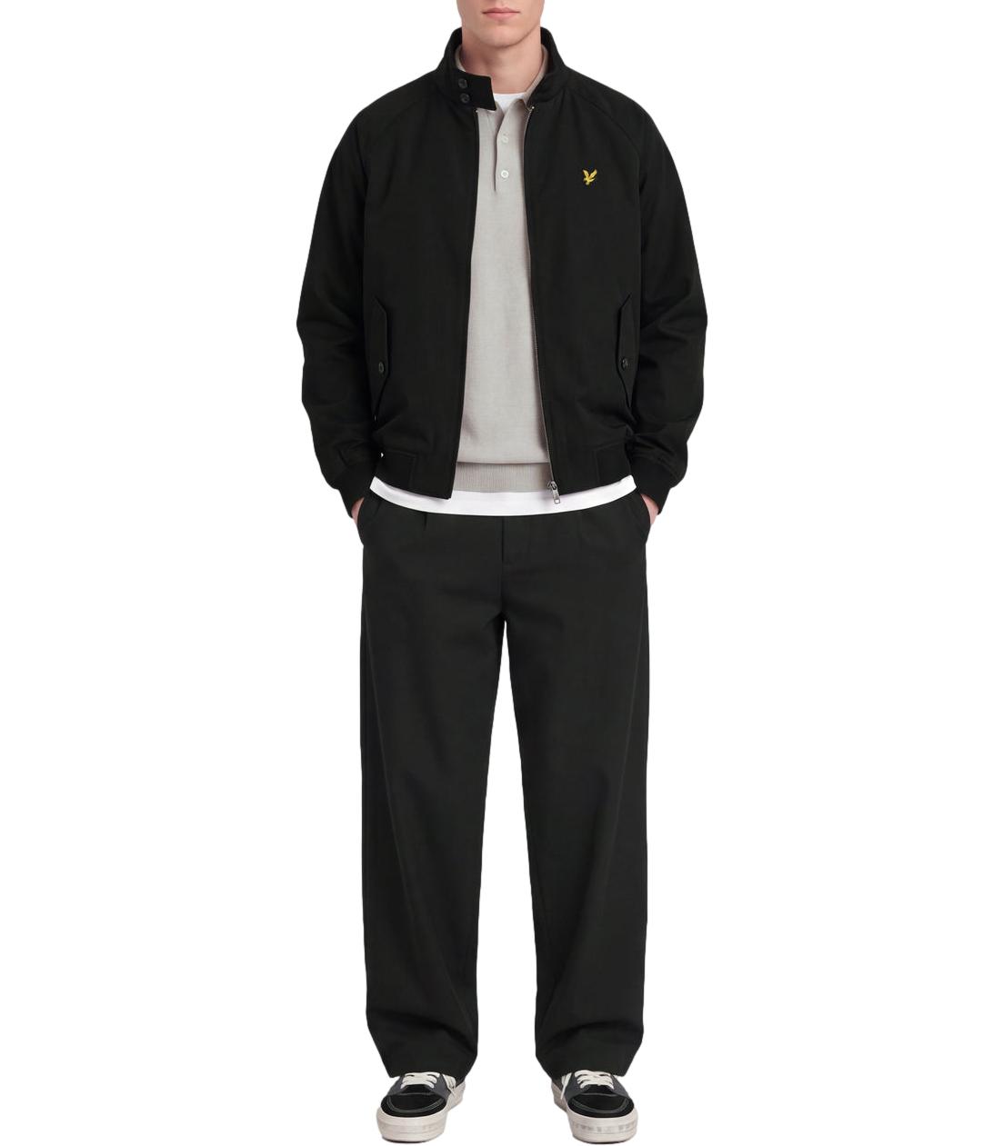 Giacca Lyle & Scott Softshell Harrington Jacket jet black
