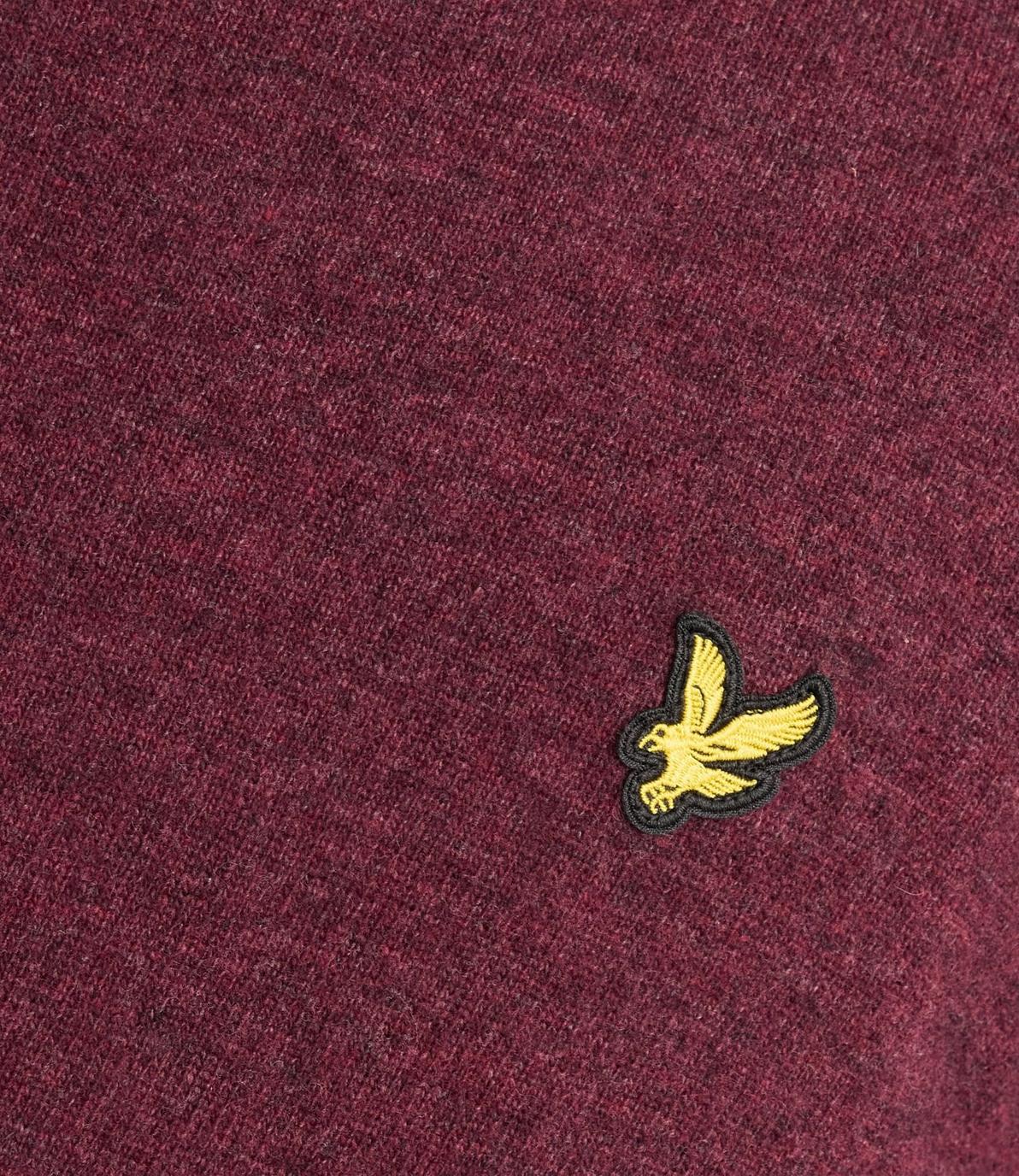 Maglione Lyle & Scott bordeaux beetroot marl