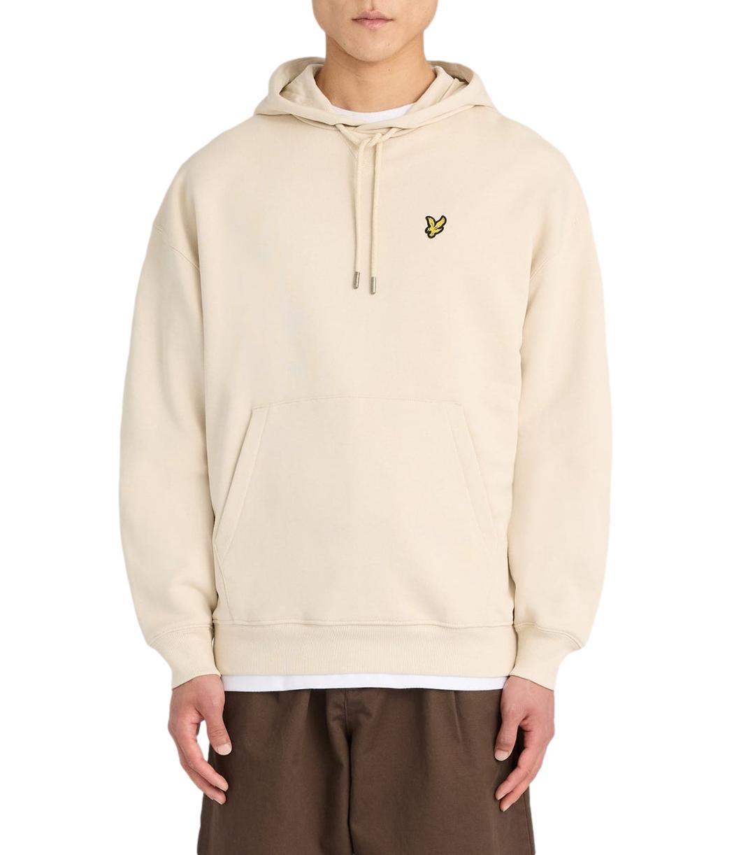 Felpa Lyle & Scott cove Brushback Pullover Hoodie