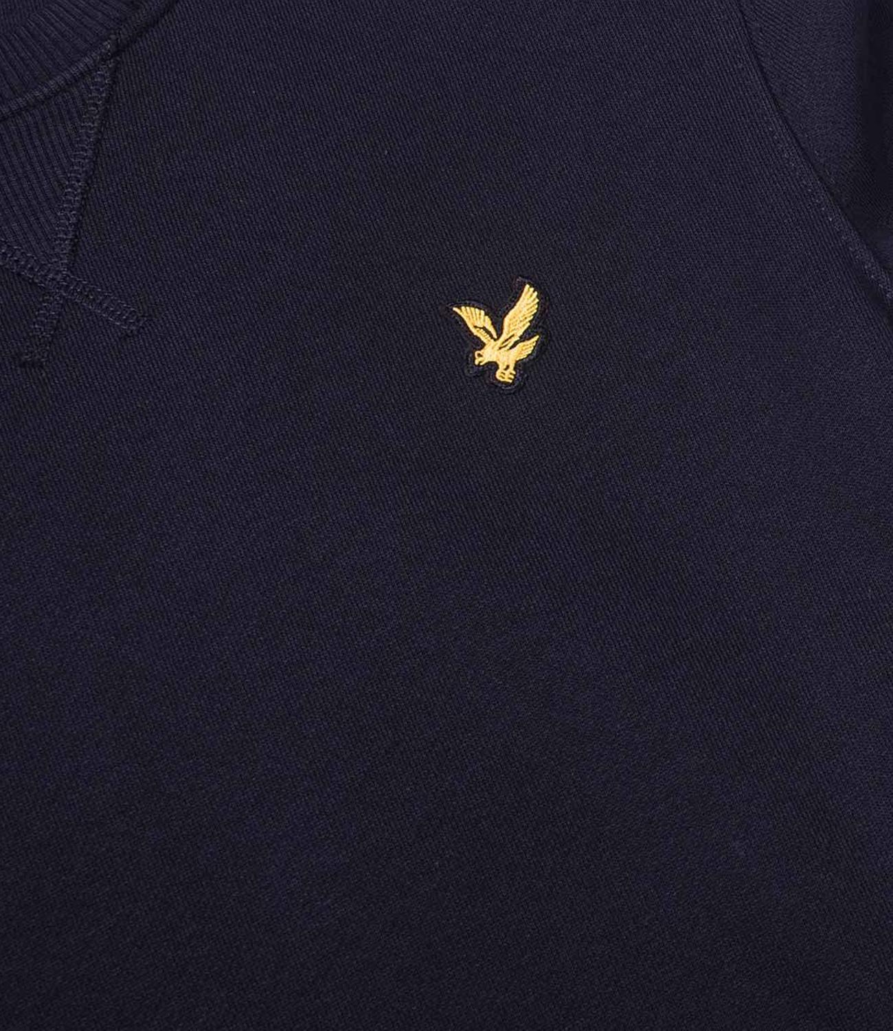 Felpa girocollo Lyle & Scott blu navy