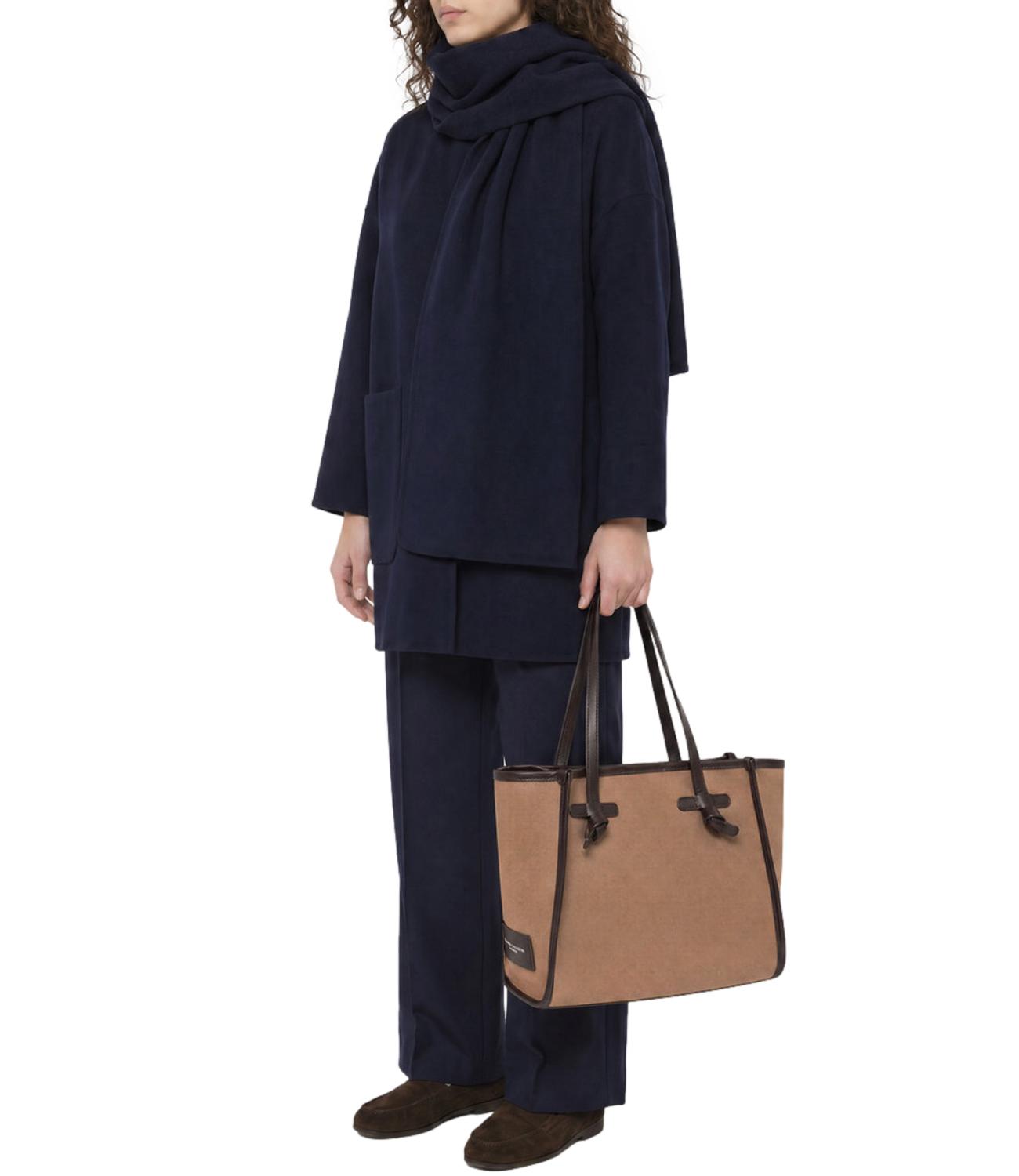 Marcella by Gianni Chiarini Borsa Canapa-Espresso-Canapa Donna