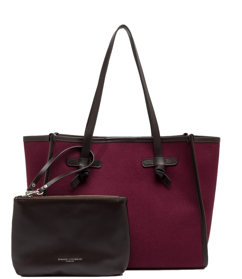 Marcella by Gianni Chiarini Borsa Oxblood-Canapa-Espresso Donna